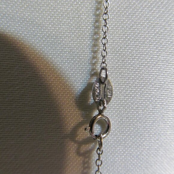 NWT Bella Luce Simulated Tanzanite & Diamond Rhodium over 925 Pendant w Chain - Picture 16 of 16